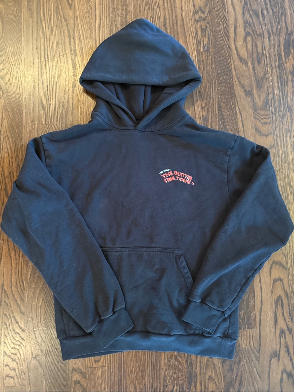 Zach Bryan Quittin Time tour hoodie